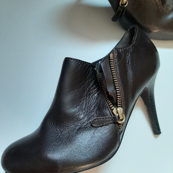 Greenwich village brown leather shoes - Picture 2 of 4